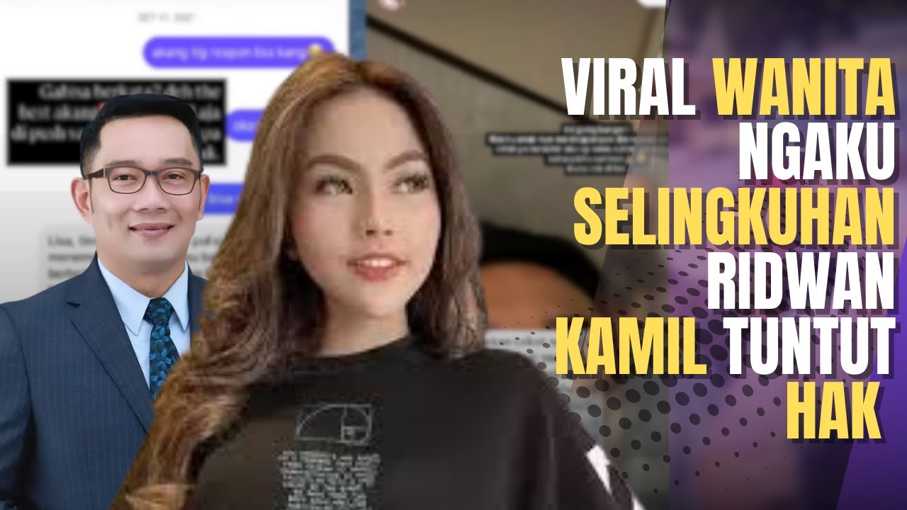 Skandal Dugaan Perselingkuhan Ridwan Kamil: Fakta dan Klarifikasi Terbaru