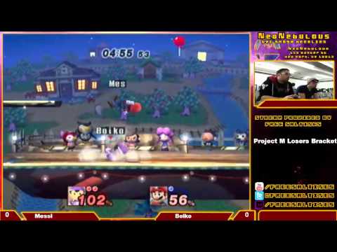 Nebulous Sunday 3 PM Losers Bracket - Messi (Mario) vs Boiko (Ness)