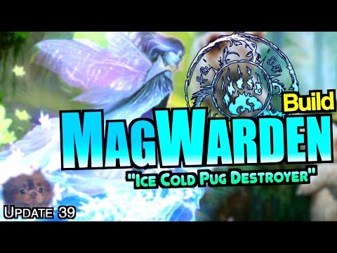 ESO PvP: MagWarden EASY SET and FORGET DAMAGE! | In Depth Build Tutorial (Update 39)