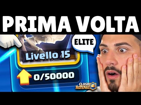 PRIMISSIMA VOLTA con NUOVI LIVELLI 15 ELITE! - Clash Royale