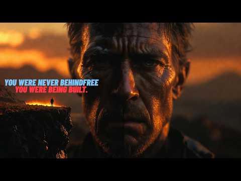 You Were Never Behind  You Were Being Built