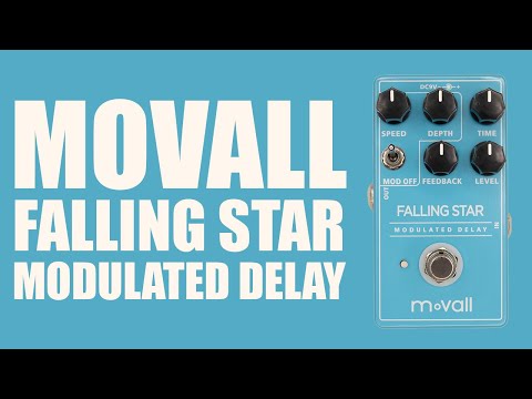 Movall - Falling Star Modulated Delay - Demo (2 Pedals In 1!)
