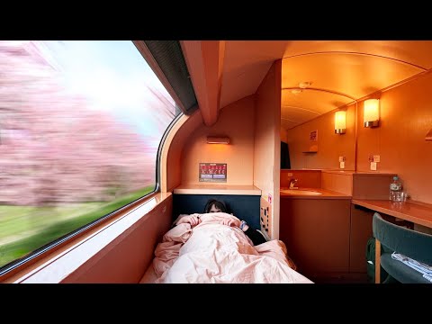 10 Hours on Japan’s First Class Overnight Train | 🇯🇵 Sunrise Express