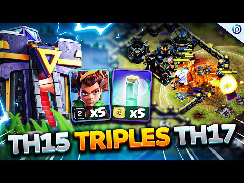 TH15 vs TH17 Strategy EXPLAINED | Triple Higher Town Hall in CWL 2025