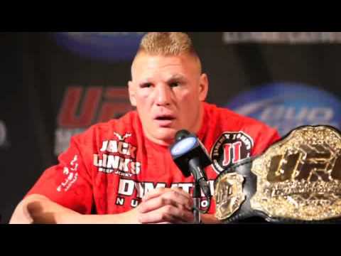 Brock Lesnar UFC 116 Post-Fight Comments, Thanks Ref For Not Stopping It – MMA Weekly News