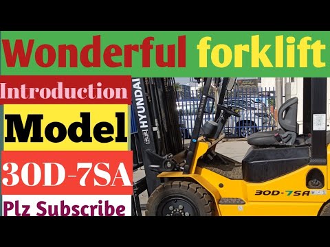 Introduction of Hyundai forklift 30D-7SA