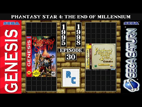Sega Genesis Vs Sega Saturn - Phantasy Star 4: The End Of Millennium