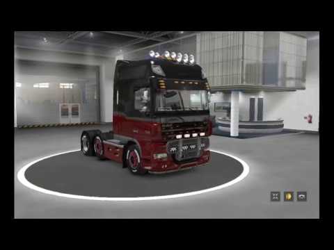ETS 2 DAF XF 105 SPACE MODİFİYE YAPIMI