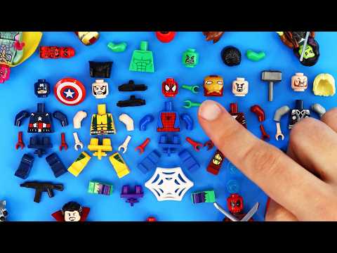 Top LEGO Marvel Super Heroes: Spiderman, Iron Man & More | Unofficial Set