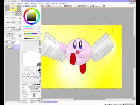 Angel- Kirby Speedpainting