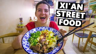 INCREDIBLE Xi'an Street Food Tour - Must Eat Foods In The Muslim Quarter (China Vlog 2019)