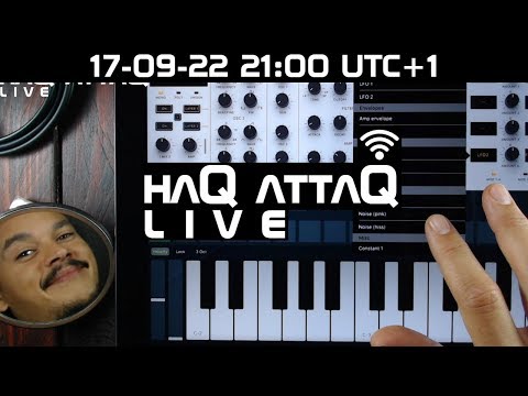 ZEEON Synth AUv3 iPad by BeepStreet│ MOD MATRIX Tutorial - haQ attaQ LIVE ep 19