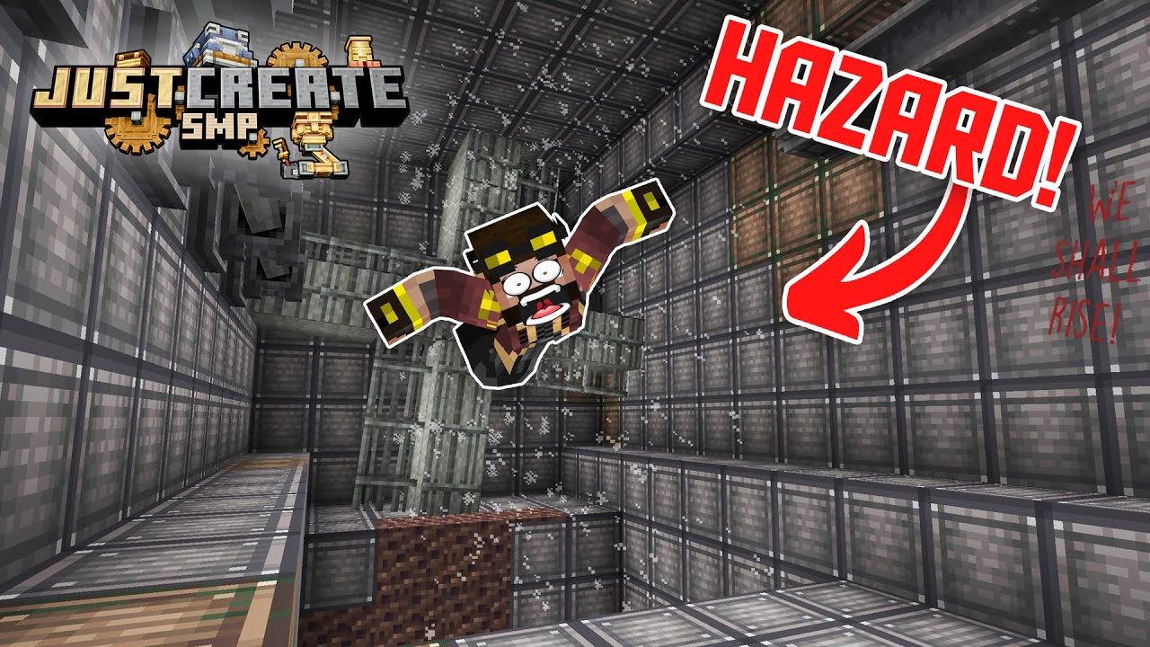 These GIANT fans are a hazard! Minecraft Create Mod [#37]