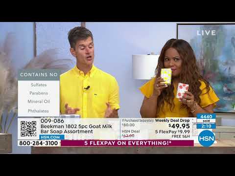 HSN | Beekman 1802 Beauty 5th Anniversary - All On Free Shipping 08.27.2023 - 04 PM