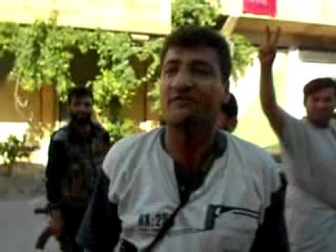 رائد فارس يعلن تحرير كفرنبل برفقة الأهالي ومقاتلي الجيش الحر