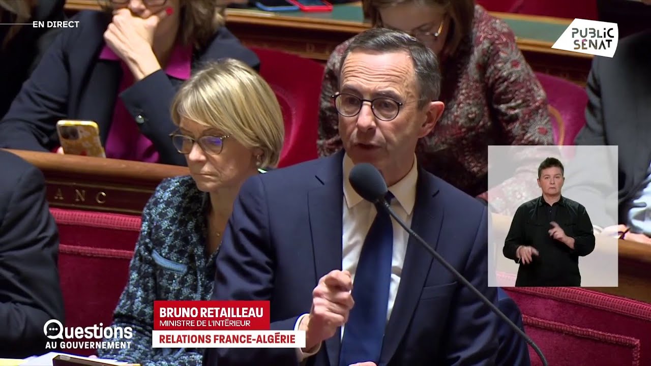 « Si l’Algérie avait respecté le droit, il n’y aurait pas eu d’attentat à Mulhouse », déclare Bruno Retailleau - Public Sénat