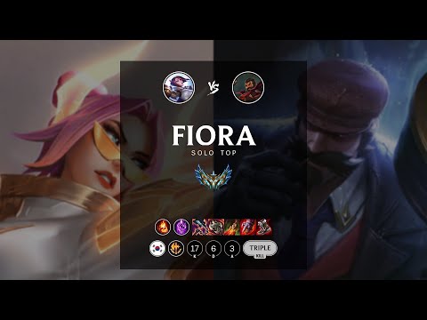 Fiora Top vs Graves - KR Challenger Patch 12.8