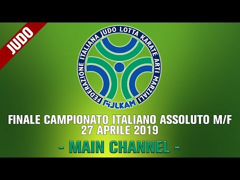 Judo - Finale Campionato Italiano Assoluto M/F - Torino - 27 Aprile 2019