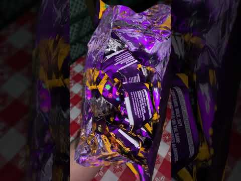 Caramello Milk Chocolate and Creamy Caramel Miniatures 8oz Candy Bag #shorts