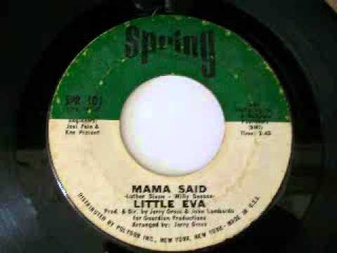 Little Eva - Mama Said (1970)