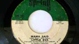 Little Eva - Mama Said (1970)