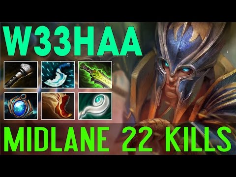 W33 8k2 MMR - Skywrath Mage MidLane vs Puck with 22 Kills - Dota 2 Highlights 2016