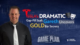 Tesla's Dramatic Gap-Fill Stall: Gareth Uncovers Gold Bar Secrets and Predicts a Looming Downturn