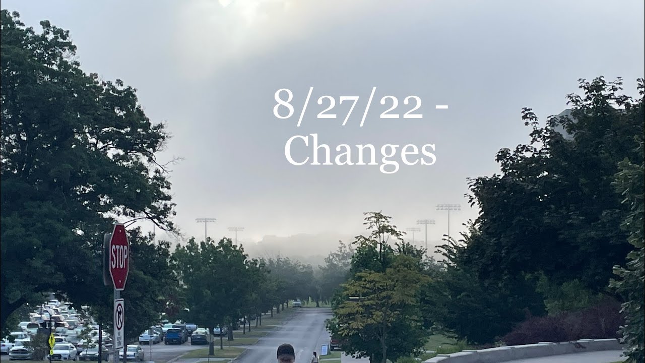 8/27/22 - Changes