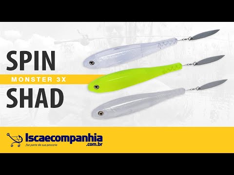 Vídeo Spin Shad Monster 3X – 13 cm