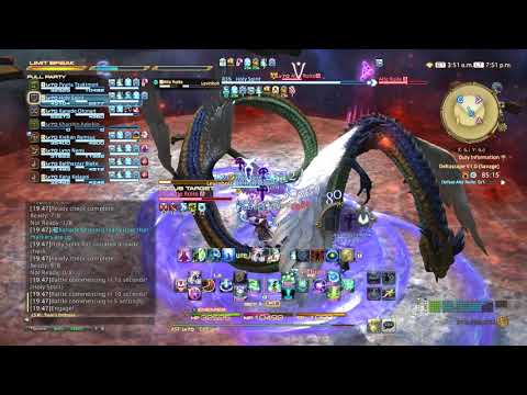 FFXIV: Stormblood Gameplay - 40 - Astrologian - Deltascape V1.0 (Savage)