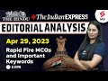 29th April 2023 The Hindu Indian Express Newspaper Analysis By Prachi Ma Am UPSC CSE 2023