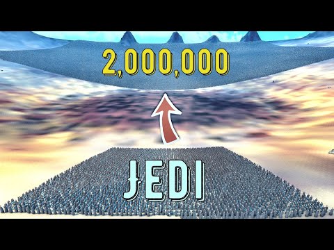 Battle In Crater: Jedi Knights vs 2,000,000 Zombies - UEBS 2