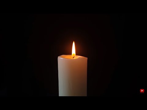 Peaceful Burning Candle | Relaxing Burning Wax Candle | Full HD 2K | 10 Hours