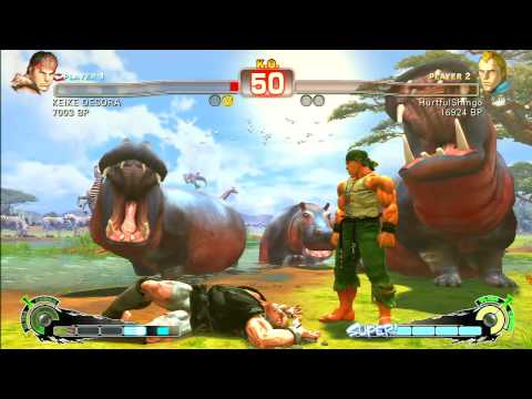 SSF4 Rank Match  KEIKE DESORA (RY)  vs  HurtfulShingo (AB)