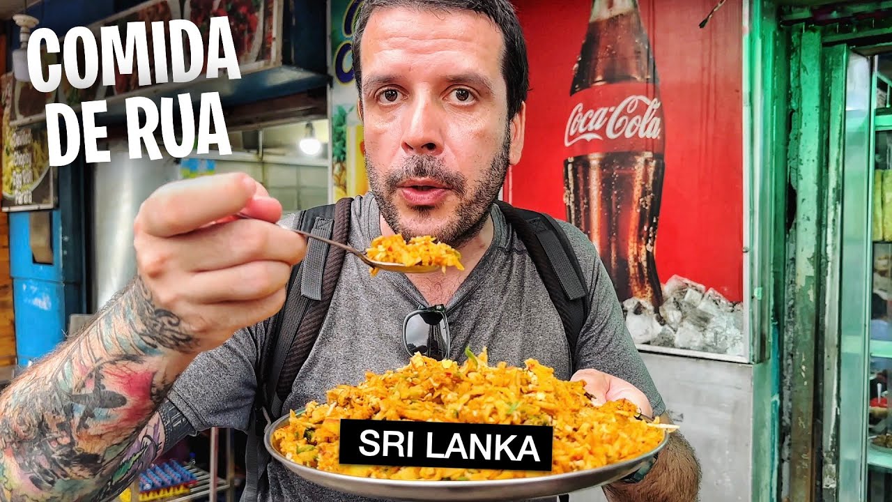 Provando 45 COMIDAS TÍPICAS no Sri Lanka 🇱🇰 [Documentário Completo]