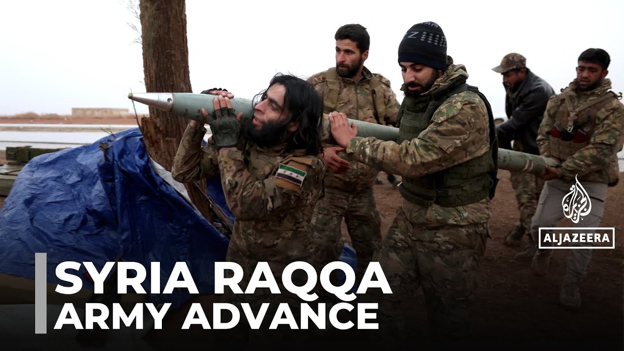 Shelling on the outskirts of Raqqa: Syrian army advancing eastward amid SDF withdrawal