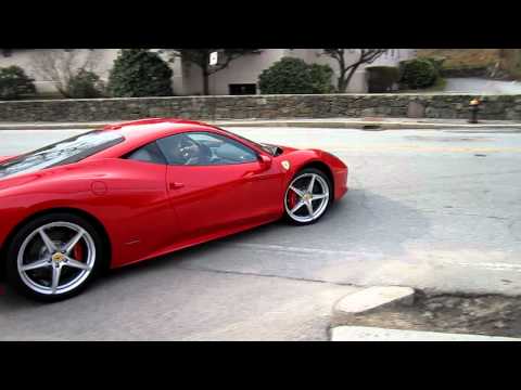 2011 Ferrari 458 Italia BRUTAL acceleration 0-100mph 720p HD