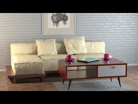 interior SKETCHUP 2017 VRAY 3.6