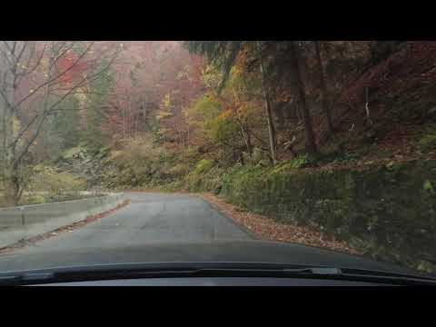 Cheile Jietului - Traseu dinspre Petrosani - Noiembrie 2024 - 4K