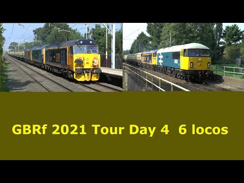 Day 4 GBRf tour 2021  50007+50044+50049+66765+69001+69002 This time its personal.