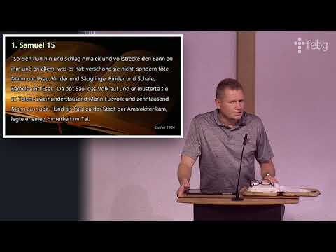 1 Samuel 15 | Hansi Riesen | FEBG Lübbecke