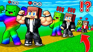 Download lagu JJ and Mikey : HACKER vs RAINBOW Life Cycle Evolution in Minecraft ! - Maizen mp3