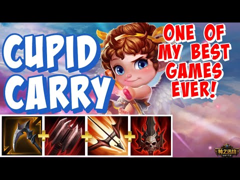 CUPID CARRY GAMEPLAY SMITE SEASON 9 - ONE OF MY BEST GAMES!