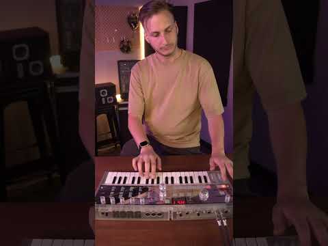 This Has To Be The Best Looking Microkorg We've Seen :) #korg #microkorg #synthesizer