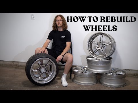 How to Rebuild 3pc Wheels SSR GT3P