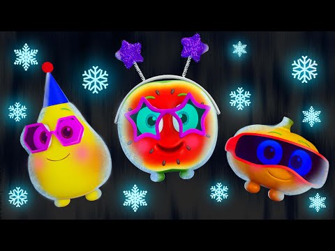 ❄️ Funky Fruits Freeze Dance | Baby Sensory, Fun Animation & Dance Party Videos – Move Your Body! ????