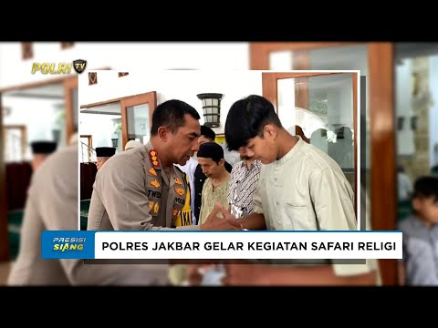 POLRES JAKBAR KEGIATAN SAFARI RELIGI