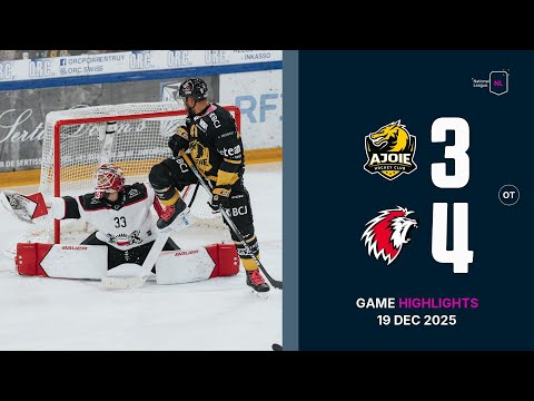 HC Ajoie vs. Lausanne HC - Game Highlights