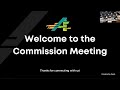 Commission Meeting 10 Sep 2025