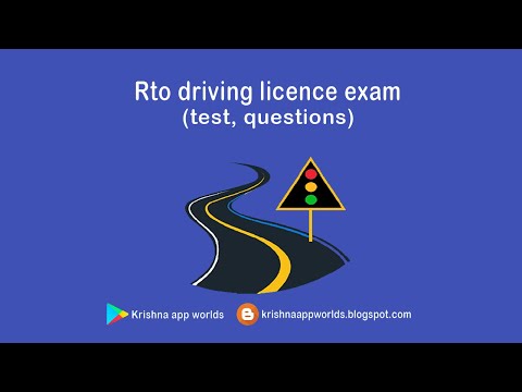 RTO Driving Licence Test App